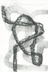 絡み合う闇の線 作： cartissi