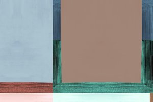 幾何学的なカラーブロック 作： cartissi