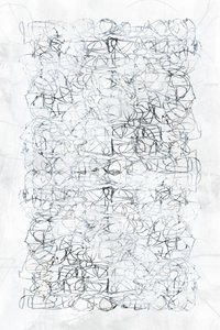 絡み合う抽象的な線 作： 