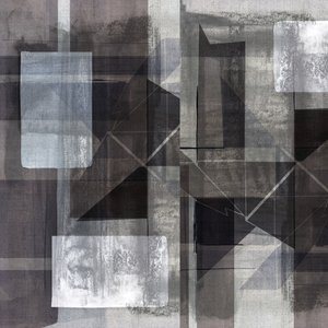 幾何学的な抽象表現の重層性 作： cartissi