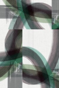 現代的な絵画的な曲線
