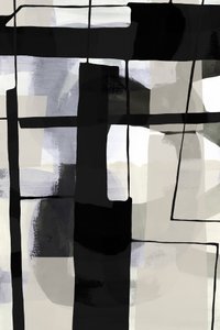 モノクロの抽象的な形態 作： 