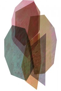 落ち着いた色合いの幾何学模様 作： cartissi