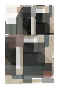 控えめな幾何学模様が重なり合う 作： cartissi