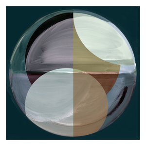 落ち着いた色合いの幾何学的な球体 作： cartissi