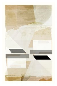 ニュートラルな幾何学的な抽象画