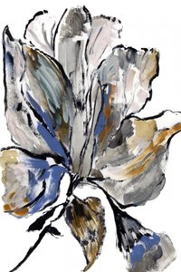 絵画的な青い花 作： cartissi