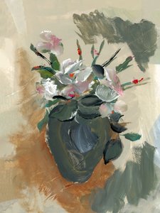 絵画的な花の静物画 作： cartissi