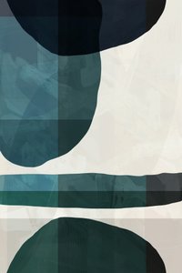 穏やかな青の造形 作： cartissi