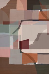 柔らかな幾何学的なレイヤー 作： cartissi