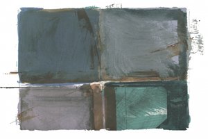 控えめなカラーブロック 作： cartissi