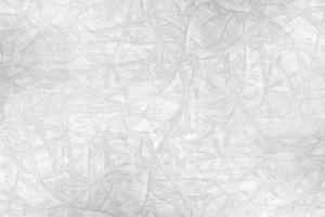 もつれた白の抽象画 作： 
