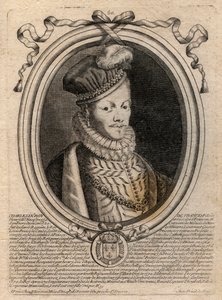 フランス王ルイ12世（1462-1515）の肖像 - フランス王ルイ12世（1462-1515）の肖像 - パリの「Les Augustes Representations de tous les Kings de France from Pharamond to LouisXIV」のエングレーヴィング。 作： de Larmessin