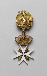 マリアフョードロヴナのマルタ十字架、18世紀後半 作： decorations and medals Orders