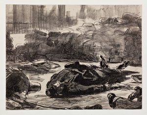 内戦 作： Édouard Manet