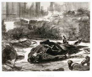 内戦 作： Édouard Manet