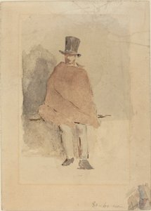 トールハットの男 作： Édouard Manet