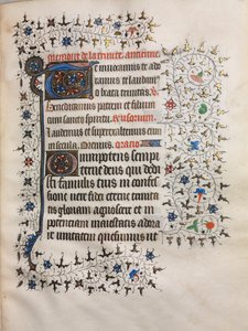 Book of Hours (パリの使用): 装飾されたイニシャル