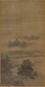 風景 作： follower of Sesshū Tōyō