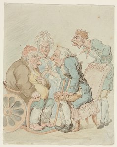 医者 作： imitator of Thomas Rowlandson