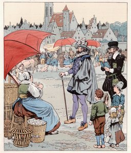 リアードの値段を知りたい。行進中のフランス王HENRI 4世（1553-1610）。1915年に出版された「Les grands mots historiques du pays de France」に掲載されたジョブ（ジャック・マリー・ガストン・オンフレーとブレヴィル）（Jacques-Marie）（1858-1931）のイラスト。プリヴェ・コル