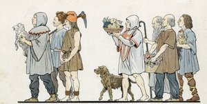1896年「G.モントルグイユが語るフランス、彼の物語、ジョブによるイメージ」にて。個人蔵。 作： pseudonym for Onfray de Breville Jacques Job