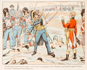 Jacques Marie Gaston Onfroy de Breville dit JOB (1858-1931) - 1815年にイギリス人に頼まれて行ったワーテルロー・カンブロンヌ、Private Collection 作： pseudonym for Onfray de Breville Jacques Job