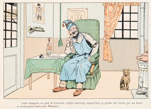 Jacques Marie Gaston Onfroy de Breville dit JOB (1858-1931) - ハーフバランス・ライティング・メモリーズ、プライベート・コレクション 作： pseudonym for Onfray de Breville Jacques Job
