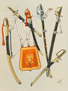Jacques Marie Gaston Onfroy de Breville dit JOB (1858-1931) - フランス軍の常備服。部隊の武器、グループ1、個人蔵 作： pseudonym for Onfray de Breville Jacques Job