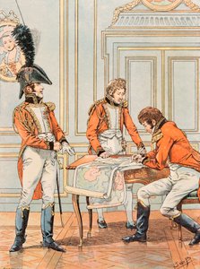 Jacques Marie Gaston Onfroy de Breville dit JOB (1858-1931) - フランス軍の常備服。ルイ・アレクサンドル・ベルティエ（1753-1815）（ヌーシャテル公爵、少将）の副司令官のキャンプ補佐官、個人蔵