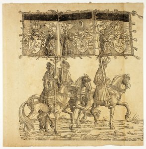 マクシミリアンの凱旋 作： the Elder Hans Burgkmair