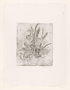 花と花瓶 作： unknown (signed by artist)