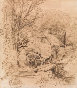 ニューベリー近くの製粉所 作： unknown artist
formerly John Constable