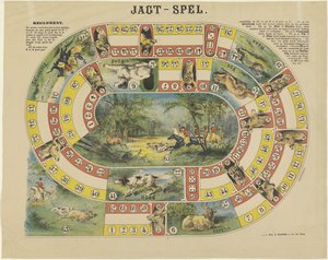 Jagt-Spel (オブジェクトのタイトル) 作： weduwe Elias Spanier and Zn