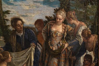 モーセの発見 作： (1528 88) Veronese