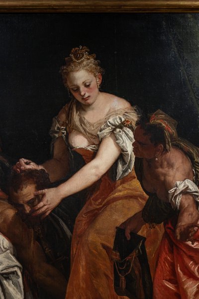 ホロフェルネスの首を持つジュディス、詳細 作： (1528 88) Veronese