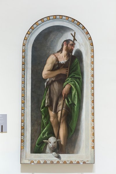 洗礼者聖ヨハネ 作： (1528-88) Veronese