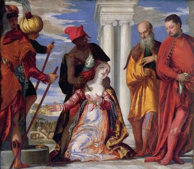 聖ジャスティンの殉教、1555年頃（キャンバスに油彩） 作： Veronese