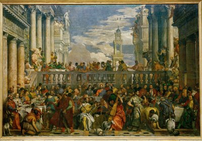 カナでの結婚式 ... 作： (1528-88) Veronese