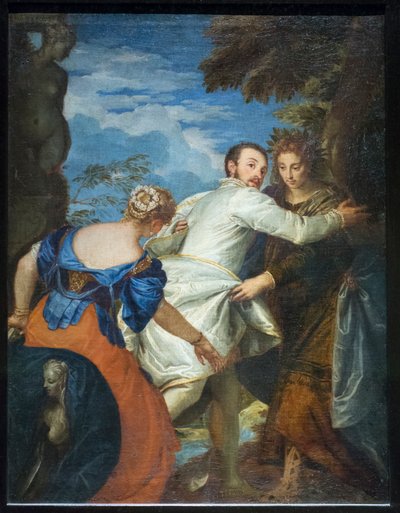 ヘラクレスの選択、または悪徳と美徳の選択 作： (1528 88) Veronese