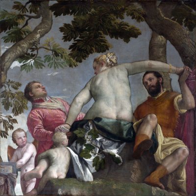 不貞」 1575年頃 油彩・キャンバス 作： Veronese