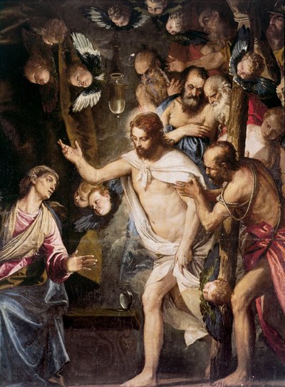 虚無のキリスト」（パオロ・カリアリ・ヴェロネーゼの絵画 作： Veronese