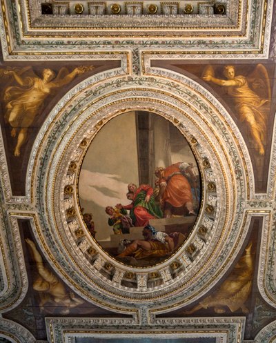 ヴァシュティの断罪（フレスコ画 作： Veronese