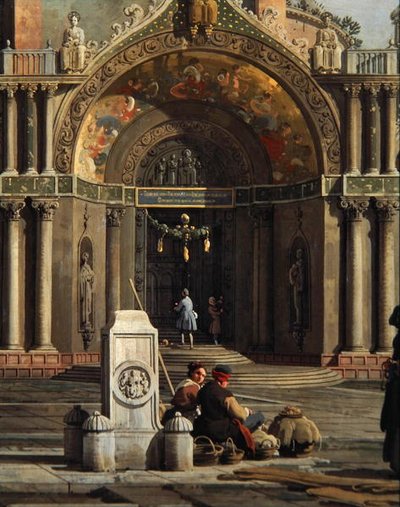 教会のカプリッチョ」の詳細（油彩・キャンバス） 作： Canaletto