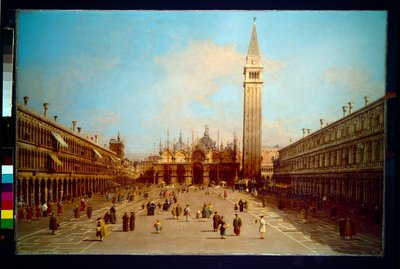 サン・マルコ寺院を望むサン・マルコ広場 作： (1697 1768) Canaletto