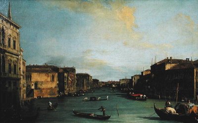 リアルト橋からの大運河の眺め 作： Canaletto