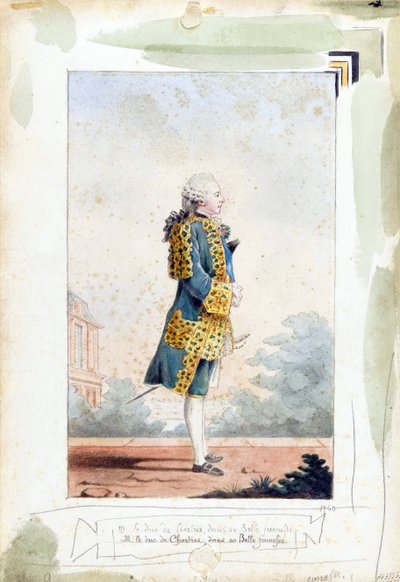 フィリップ・イーガライト - ルイ・フィリップ・ドルレアン（1747-1793） - シャルトル公ルイ・フィリップ2世（1747-1793） par Louis Carmontelle（1717-1806 作： Carmontelle