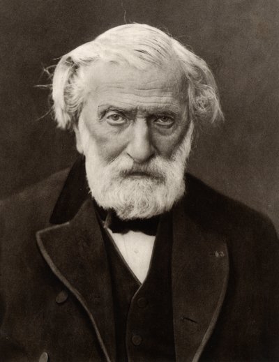 (シャルル・ルイ）アンブロワーズ・トマ（1811-1896）フランスの作曲家、1871年からパリ音楽院院長（モノクロ写真） 作： (1820 1910) Nadar