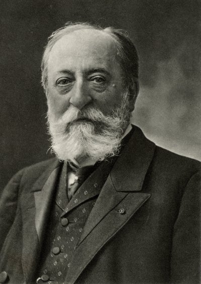 カミーユ・サン・サーンス（サン・サーンス）（1835-1921）フランスの作曲家、オルガニスト（モノクロ写真） 作： (1820 1910) Nadar