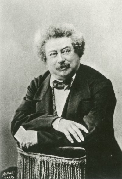 アレクサンドル・デュマの肖像 作： (1820 1910) Nadar